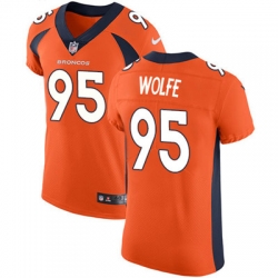 Nike Broncos #95 Derek Wolfe Orange Team Color Mens Stitched NFL Vapor Untouchable Elite Jersey Nike Broncos #95 Derek Wolfe Orange Team Color Mens Stitched NFL Vapor Untouchable Elite Jersey