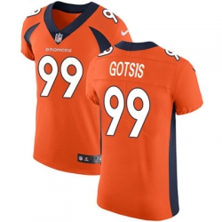 Nike Broncos #99 Adam Gotsis Orange Team Color Mens Stitched NFL Vapor Untouchable Elite Jersey Nike Broncos #99 Adam Gotsis Orange Team Color Mens Stitched NFL Vapor Untouchable Elite Jersey