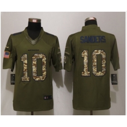 Nike Denver Broncos #10 Emmanuel Sanders Green Salute To Service Limited Jersey Nike Denver Broncos #10 Emmanuel Sanders Green Salute To Service Limited Jersey