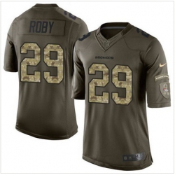 Nike Denver Broncos #29 Bradley Roby Green Men 27s Stitched NFL Limited Salute To Service Jersey Nike Denver Broncos #29 Bradley Roby Green Men 27s Stitched NFL Limited Salute To Service Jersey