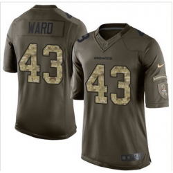 Nike Denver Broncos #43 T J  Ward Green Men 27s Stitched NFL Limited Salute To Service Jersey Nike Denver Broncos #43 T J  Ward Green Men 27s Stitched NFL Limited Salute To Service Jersey