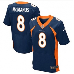 Nike Denver Broncos #8 Brandon McManus Navy Blue Alternate Mens Stitched NFL New Elite Jersey Nike Denver Broncos #8 Brandon McManus Navy Blue Alternate Mens Stitched NFL New Elite Jersey