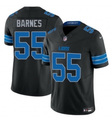 Men Detroit Lions 55 Derrick Barnes Black 2025 F U S E  Vapor Limited Stitched Jersey Men Detroit Lions 55 Derrick Barnes Black 2025 F U S E  Vapor Limited Stitched Jersey