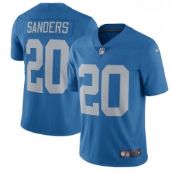 Men Nike Detroit Lions 20 Barry Sanders Limited Blue Alternate Vapor Untouchable NFL Jersey Men Nike Detroit Lions 20 Barry Sanders Limited Blue Alternate Vapor Untouchable NFL Jersey