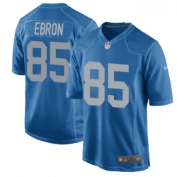 Men Nike Detroit Lions 85 Eric Ebron Game Blue Alternate NFL Jersey Men Nike Detroit Lions 85 Eric Ebron Game Blue Alternate NFL Jersey