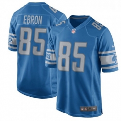 Men Nike Detroit Lions 85 Eric Ebron Game Light Blue Team Color NFL Jersey Men Nike Detroit Lions 85 Eric Ebron Game Light Blue Team Color NFL Jersey