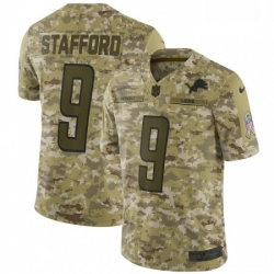 Men Nike Detroit Lions 9 Matthew Stafford Limited Camo 2018 Salute to Service NFL Jersey Men Nike Detroit Lions 9 Matthew Stafford Limited Camo 2018 Salute to Service NFL Jersey