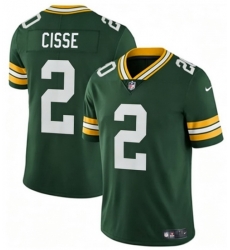 Men Green Bay Packers 2 Brandon Cisse Green 2026 Draft F U S E Stitched Football Jersey Men Green Bay Packers 2 Brandon Cisse Green 2026 Draft F U S E Stitched Football Jersey