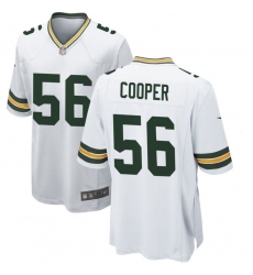 Men Green Bay Packers 56 Edgerrin Cooper White 2025 Stitched Game Jersey