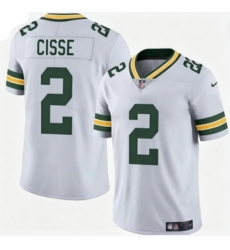 Men Green Bay Packers Brandon Cisse #2 White Stitched F U S E NFL Jersey Men Green Bay Packers Brandon Cisse #2 White Stitched F U S E NFL Jersey