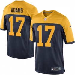 Men Nike Green Bay Packers 17 Davante Adams Game Navy Blue Alternate NFL Jersey Men Nike Green Bay Packers 17 Davante Adams Game Navy Blue Alternate NFL Jersey
