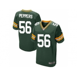 Nike Green Bay Packers 56 Julius Peppers Green Elite NFL Jersey Nike Green Bay Packers 56 Julius Peppers Green Elite NFL Jersey