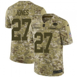 Nike Packers #27 Josh Jones Camo Mens Stitched NFL Limited 2018 Salute To Service Jersey Nike Packers #27 Josh Jones Camo Mens Stitched NFL Limited 2018 Salute To Service Jersey