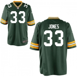 Nike Packers #33 Aaron Jones Home Mens Green Elite NFL Jersey Nike Packers #33 Aaron Jones Home Mens Green Elite NFL Jersey