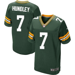 Nike Packers #7 Brett Hundley Mens Elite Green Team Color NFL Jersey Nike Packers #7 Brett Hundley Mens Elite Green Team Color NFL Jersey