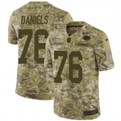 Nike Packers #76 Mike Daniels Camo Mens Stitched NFL Limited 2018 Salute To Service Jersey Nike Packers #76 Mike Daniels Camo Mens Stitched NFL Limited 2018 Salute To Service Jersey