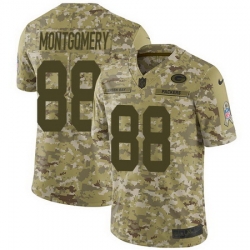 Nike Packers #88 Ty Montgomery Camo Mens Stitched NFL Limited 2018 Salute To Service Jersey Nike Packers #88 Ty Montgomery Camo Mens Stitched NFL Limited 2018 Salute To Service Jersey