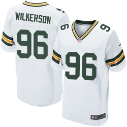 Nike Packers #96 Muhammad Wilkerson White Mens Stitched NFL Elite Jersey Nike Packers #96 Muhammad Wilkerson White Mens Stitched NFL Elite Jersey