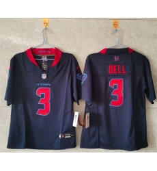 Women Houston Texans 3 Tank Dell Navy 2nd Alternate F U S E Vapor Stitched Football Jersey Women Houston Texans 3 Tank Dell Navy 2nd Alternate F U S E Vapor Stitched Football Jersey