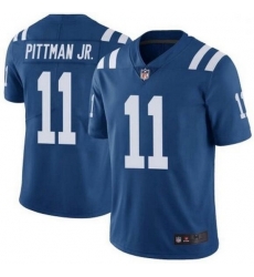 Nike Indianapolis Colts 11 Michael Pittman JR  Royal Vapor Untouchable Limited Jersey