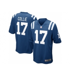 Nike Indianapolis Colts 17 Austin Collie blue Game NFL Jersey