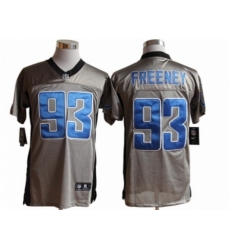 Nike Indianapolis Colts 93 Dwight Freeney Grey Elite Shadow NFL Jersey