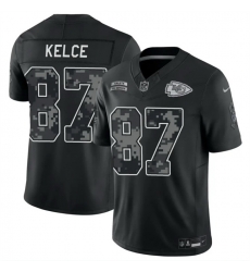 Men Kansas City Chiefs 87 Travis Kelce Black F U S E 2026 Salute to Service Limited Stitched Football Jersey Men Kansas City Chiefs 87 Travis Kelce Black F U S E 2026 Salute to Service Limited Stitched Football Jersey