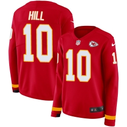 Nike Chiefs #10 Tyreek Hill Red Team Color Women Stitched NFL Nike Chiefs #10 Tyreek Hill Red Team Color Women Stitched NFL
