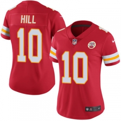 Nike Chiefs #10 Tyreek Hill Red Team Color Womens Stitched NFL Vapor Untouchable Limited Jersey Nike Chiefs #10 Tyreek Hill Red Team Color Womens Stitched NFL Vapor Untouchable Limited Jersey