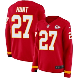 Nike Chiefs #27 Kareem Hunt Red Team Color Women Stitched NFL Nike Chiefs #27 Kareem Hunt Red Team Color Women Stitched NFL