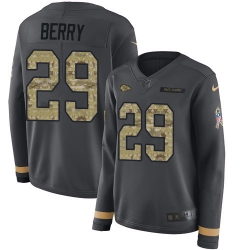 Nike Chiefs #29 Eric Berry Anthracite Salute to Service Women Stitched Nike Chiefs #29 Eric Berry Anthracite Salute to Service Women Stitched