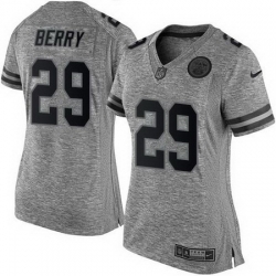Nike Chiefs #29 Eric Berry Gray Womens Stitched NFL Limited Gridiron Gray Jersey Nike Chiefs #29 Eric Berry Gray Womens Stitched NFL Limited Gridiron Gray Jersey