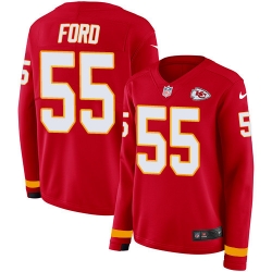 Nike Chiefs #55 Dee Ford Red Team Color Women Stitched NFL Limited Nike Chiefs #55 Dee Ford Red Team Color Women Stitched NFL Limited