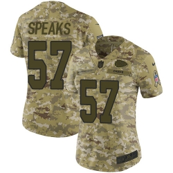 Nike Chiefs #57 Breeland Speaks Camo Women Stitched NFL Limited 2018 Salute to Service Jersey Nike Chiefs #57 Breeland Speaks Camo Women Stitched NFL Limited 2018 Salute to Service Jersey