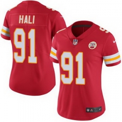 Nike Chiefs #91 Tamba Hali Red Womens Stitched NFL Limited Rush Jersey Nike Chiefs #91 Tamba Hali Red Womens Stitched NFL Limited Rush Jersey