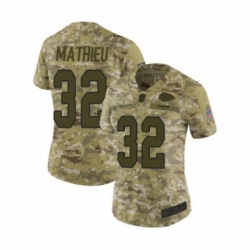 Womens Kansas City Chiefs 32 Tyrann Mathieu Limited Camo 2018 Salute to Service Football Jersey Womens Kansas City Chiefs 32 Tyrann Mathieu Limited Camo 2018 Salute to Service Football Jersey