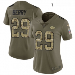 Womens Nike Kansas City Chiefs 29 Eric Berry Limited OliveCamo 2017 Salute to Service NFL Jersey Womens Nike Kansas City Chiefs 29 Eric Berry Limited OliveCamo 2017 Salute to Service NFL Jersey
