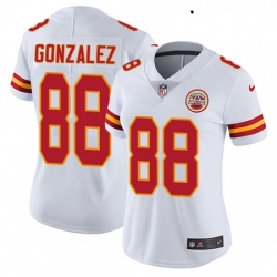 Womens Nike Kansas City Chiefs 88 Tony Gonzalez Elite White NFL Jersey Womens Nike Kansas City Chiefs 88 Tony Gonzalez Elite White NFL Jersey