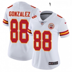 Womens Nike Kansas City Chiefs 88 Tony Gonzalez White Vapor Untouchable Limited Player NFL Jersey Womens Nike Kansas City Chiefs 88 Tony Gonzalez White Vapor Untouchable Limited Player NFL Jersey