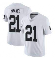 Men Las Vegas Raiders 21 Cliff Branch White vapor Limited Jerse