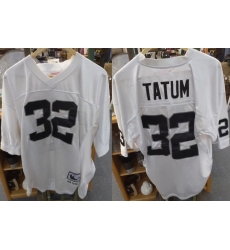 Men Las Vegas Raiders 32 Jack Tatum White Stitched Jersey Men Las Vegas Raiders 32 Jack Tatum White Stitched Jersey