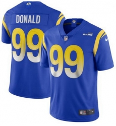 Nike Rams 99 Aaron Donald Royal 2020 New Vapor Untouchable Limited Jersey