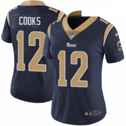 Womens Nike Los Angeles Rams 12 Brandin Cooks Navy Blue Team Color Vapor Untouchable Limited Player NFL Jersey Womens Nike Los Angeles Rams 12 Brandin Cooks Navy Blue Team Color Vapor Untouchable Limited Player NFL Jersey