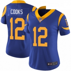 Womens Nike Los Angeles Rams 12 Brandin Cooks Royal Blue Alternate Vapor Untouchable Elite Player NFL Jersey Womens Nike Los Angeles Rams 12 Brandin Cooks Royal Blue Alternate Vapor Untouchable Elite Player NFL Jersey