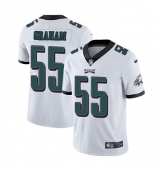 Men Philadelphia Eagles 55 Brandon Graham White Vapor Untouchable Limited Stitched