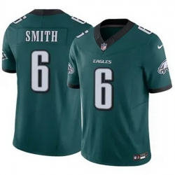 Men Philadelphia Eagles DeVonta Smith #6 Green F U S E Stitched NFL Jersey