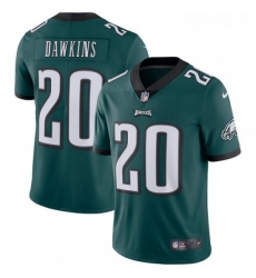 Mens Nike Philadelphia Eagles 20 Brian Dawkins Midnight Green Team Color Vapor Untouchable Limited Player NFL Jersey