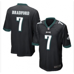Youth NEW Eagles #7 Sam Bradford Black Alternate Stitched NFL New Elite Jersey Youth NEW Eagles #7 Sam Bradford Black Alternate Stitched NFL New Elite Jersey