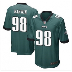 Youth NEW Eagles #98 Connor Barwin Midnight Green Team Color Stitched NFL New Elite Jersey Youth NEW Eagles #98 Connor Barwin Midnight Green Team Color Stitched NFL New Elite Jersey