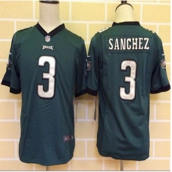 Youth New Philadelphia Eagles #3 Mark Sanchez Midnight Green Team Color Stitched NFL New Elite Jersey Youth New Philadelphia Eagles #3 Mark Sanchez Midnight Green Team Color Stitched NFL New Elite Jersey